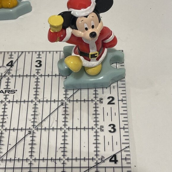 Mickey's Once Upon a Christmas McDonald's Collectible Toys Mickey Minnie & Pluto - Picture 9 of 12